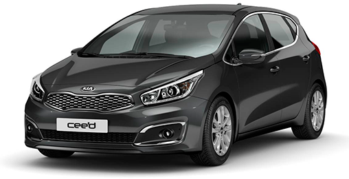 

Kia Cee'd 1.6 (130 л.с.) 6AT FWD, Dark gun metal (серый металлик)