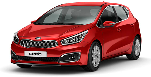 

Kia Cee'd 1.6 (135 л.с.) 6RT FWD, Trek red