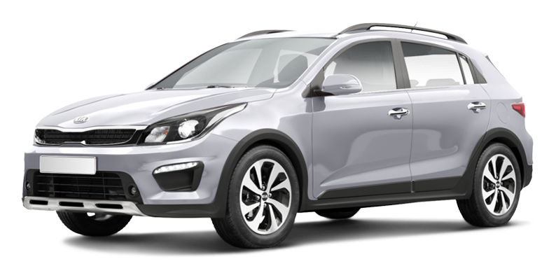 

Kia Rio X-Line 1.4 (100 л.с.) 6MT FWD, Sleek silver