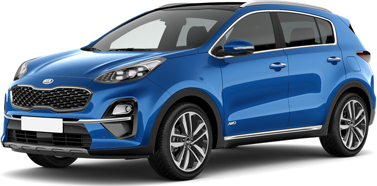 

Kia Sportage New 2.4 (184 л.с.) 6AT AWD, Blue flame