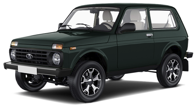 

Lada 4x4 1.7 (83 л.с.) 5MT AWD, Темно-зеленый "несси 2"