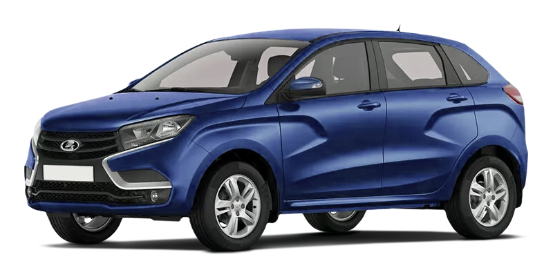 

Lada XRAY 1.6 (106 л.с.) 5RT FWD, Лазурно-синий