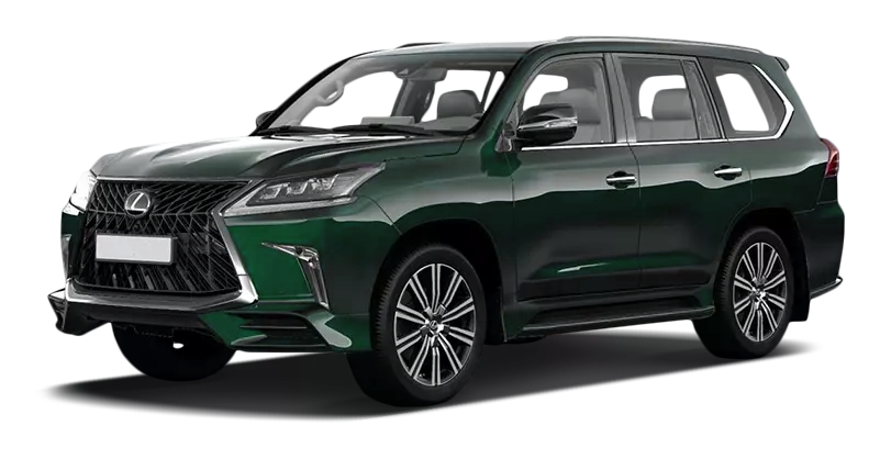 

Lexus LX 5.7 (367 л.с.) 8AT AWD, Темно-зеленый металлик