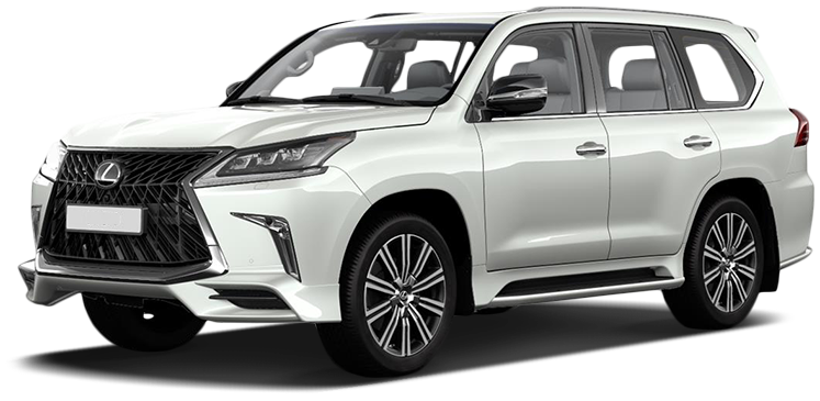 

Lexus LX 4.5 (272 л.с.) 6AT AWD, Искрящийся белый специальный металлик