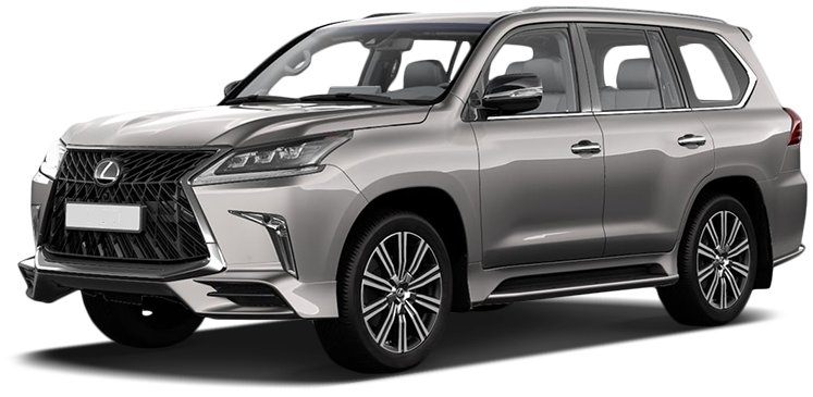

Lexus LX 4.5 (272 л.с.) 6AT AWD, Светло-серый металлик