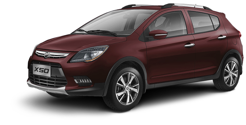 

Lifan X50 1.5 (103 л.с.) 5CVT FWD, Бордовый металлик