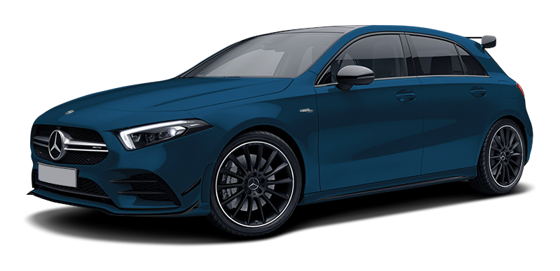 

Mercedes_benz AMG A-Класс хэтчбек 2.0 (306 л.с.) 7RT AWD, Синий деним металлик