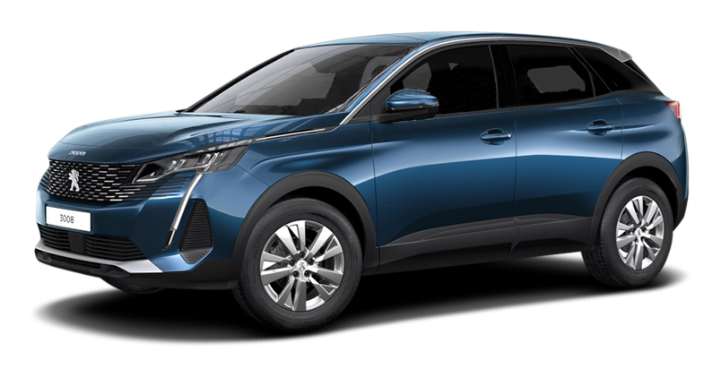 

Peugeot 3008 2.0 (150 л.с.) 8AT FWD, Синий металлик