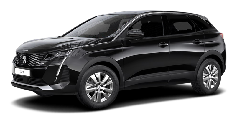 

Peugeot 3008 2.0 (150 л.с.) 8AT FWD, Черный металлик