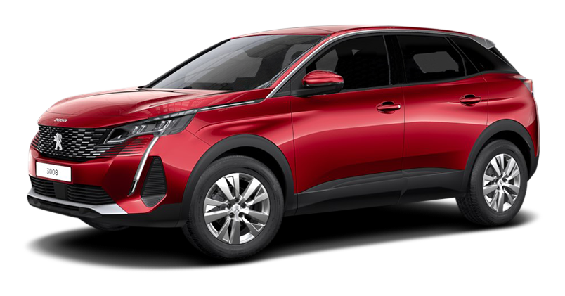 

Peugeot 3008 2.0 (150 л.с.) 8AT FWD, Красный