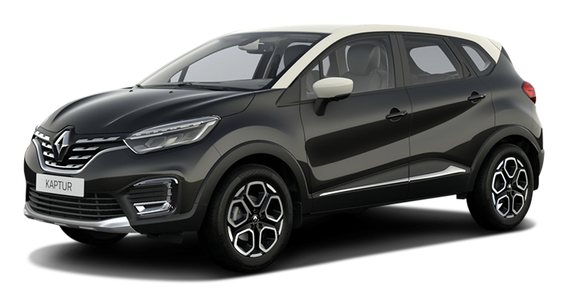 

Renault Kaptur 1.3 (150 л.с.) 5CVT FWD, Черный металлик с бежевой крышей;noir + ivoire