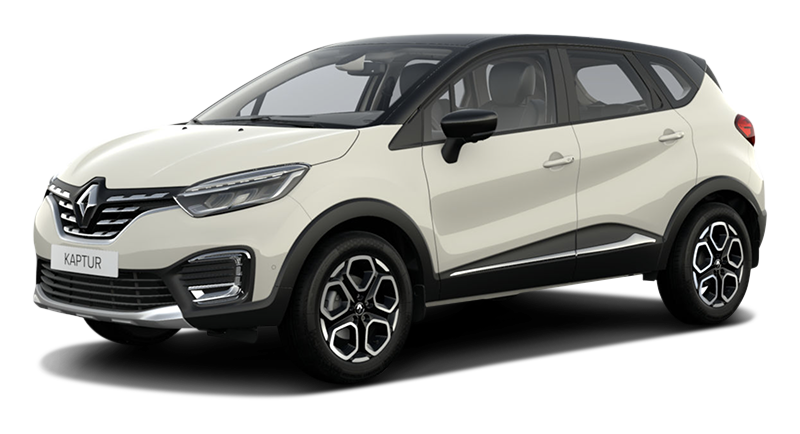 

Renault Kaptur 1.3 (150 л.с.) 5CVT FWD, Бежевый с черной крышей;ivoire + noir