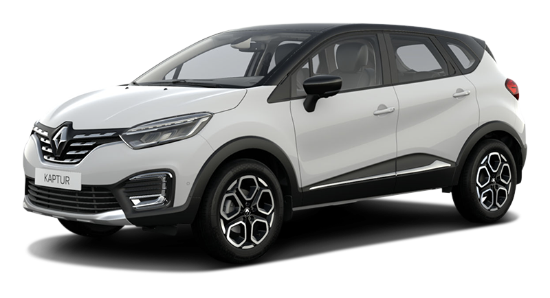 

Renault Kaptur 1.6 (114 л.с.) 5CVT FWD, Белый лед с черной крышей