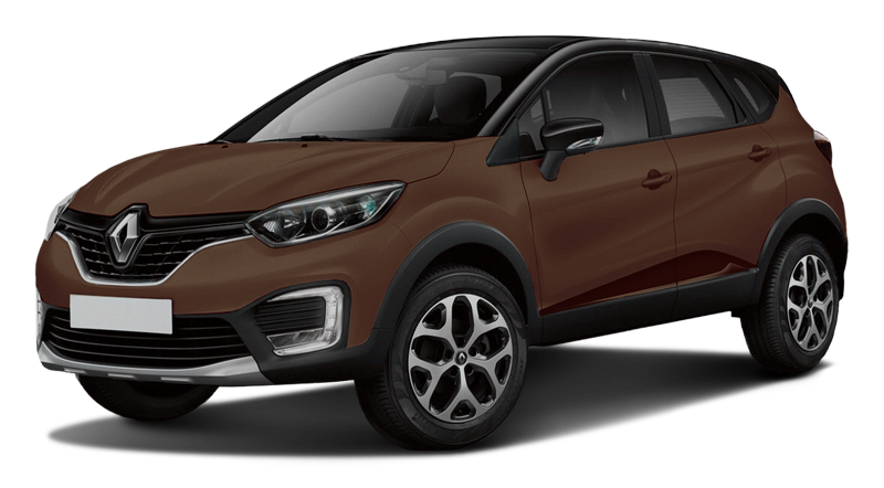 

Renault Kaptur 1.6 (114 л.с.) 5CVT FWD, Коричневый каштан с черной крышей