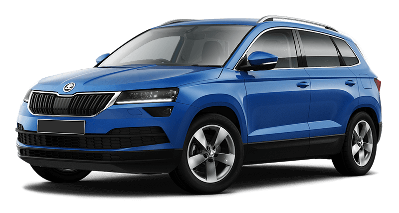 

Skoda Karoq 1.4 (150 л.с.) 6RT AWD, Синий reef металлик