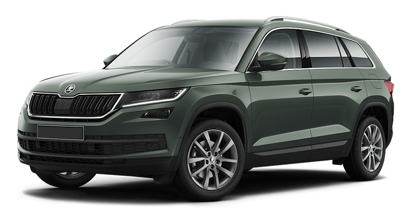 

Skoda Kodiaq 1.4 (150 л.с.) 6RT FWD, Зеленый emerald металлик