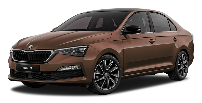 

Skoda Rapid 1.6 (110 л.с.) 6AT FWD, Коричневый toffee металлик