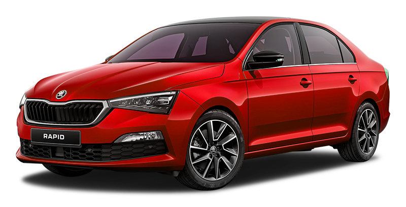 

Skoda Rapid 1.6 (110 л.с.) 6AT FWD, Красный металлик ruby red