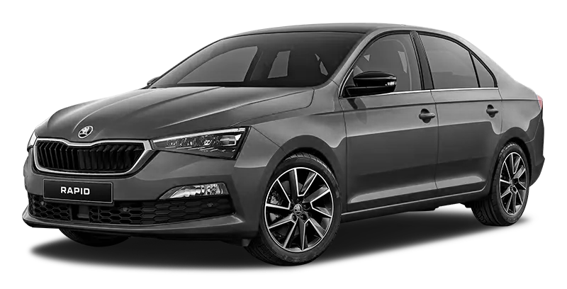 

Skoda Rapid 1.4 (125 л.с.) 7RT FWD, Серый металлик indium grey