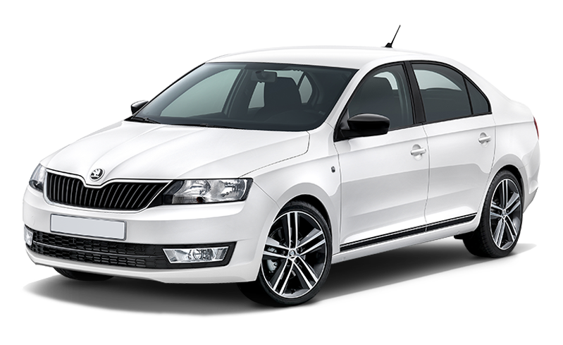 

Skoda Rapid 1.6 (110 л.с.) 5MT FWD, Белый pure