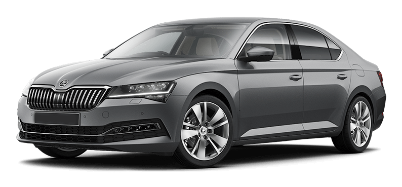 

Skoda Superb 2.0 (190 л.с.) 7RT FWD, Серый business металлик