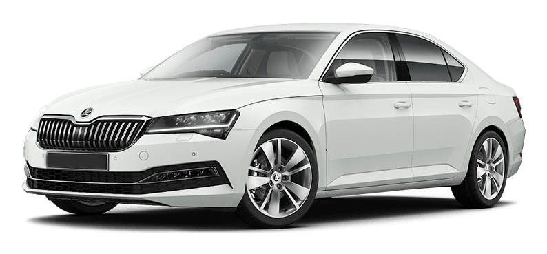 

Skoda Superb 2.0 (190 л.с.) 7RT FWD, Белый laser