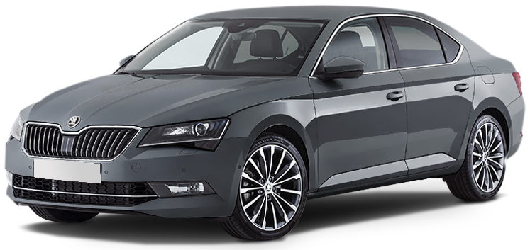 

Skoda Superb 2.0 (280 л.с.) 6RT AWD, Серый quartz металлик