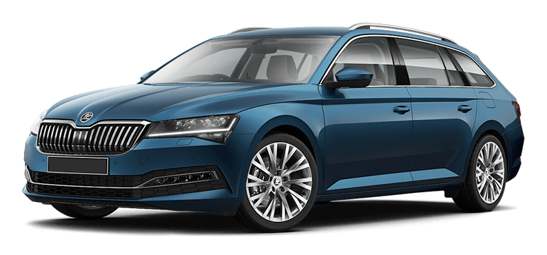 

Skoda Superb 2.0 (190 л.с.) 7RT FWD, Синий lava металлик