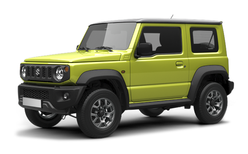 

Suzuki Jimny 1.5 (102 л.с.) 4AT AWD, Kinetic yellow + bluish black pearl