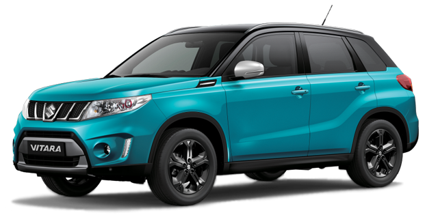 

Suzuki Vitara 1.6 (117 л.с.) 5MT AWD, Бирюзовый/черная крыша