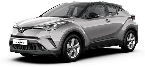 

Toyota C-HR 1.2 (115 л.с.) 5CVT AWD, Серый;металлик;с крышей черного цвета