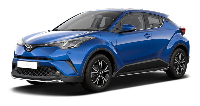 

Toyota C-HR 1.2 (115 л.с.) 5CVT AWD, Синий;металлик