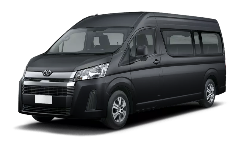 

Toyota Hiace 2.8 (150 л.с.) 6AT RWD, Black (черный)