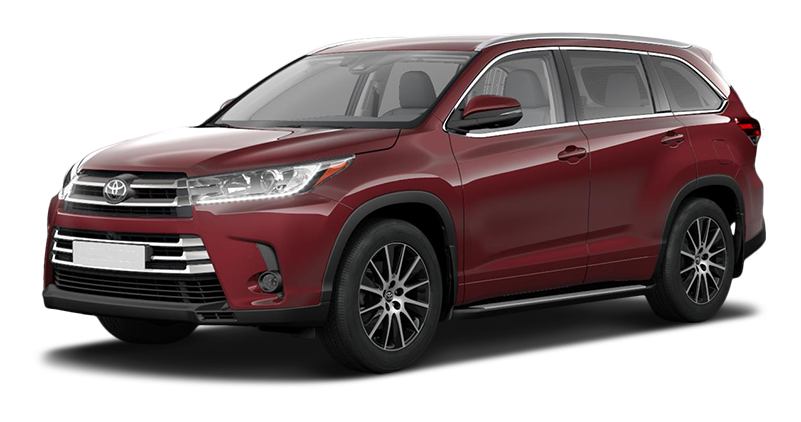 

Toyota Highlander 3.5 (249 л.с.) 8AT AWD, Темно-красный;металлик