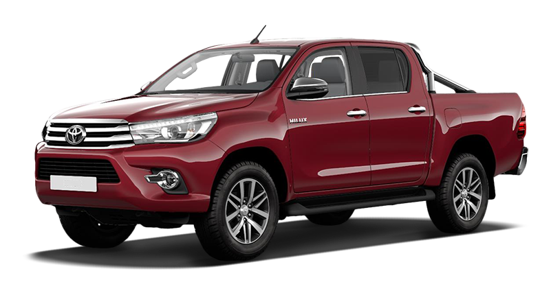 

Toyota Hilux 2.8 (177 л.с.) 6AT AWD, Красный;металлик