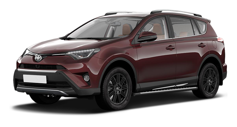 

Toyota RAV4 2.0 (146 л.с.) 5CVT AWD, Темно-бордовый;металлик