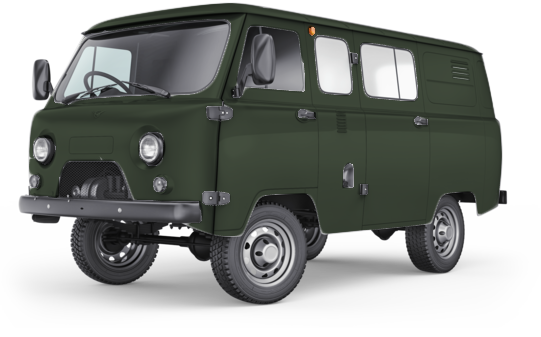 

Uaz 3909 (фургон) 2.7 (112 л.с.) 5MT AWD, Зеленый неметаллик