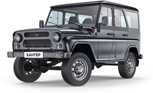 

Uaz Hunter 2.7 (128 л.с.) 5MT AWD, Темно-серый металлик