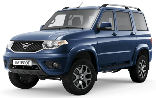 

Uaz Patriot 2.7 (135 л.с.) 5MT AWD, Синий металлик