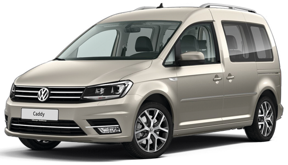

Volkswagen Caddy 1.6 (110 л.с.) 5MT FWD, Бежевый `mojave`;металлик