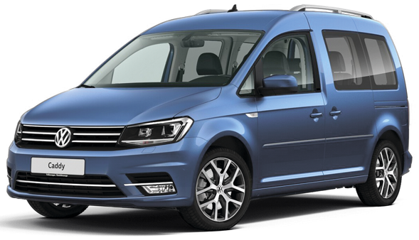 

Volkswagen Caddy 1.6 (110 л.с.) 5MT FWD, Синий `acapulco`;металлик