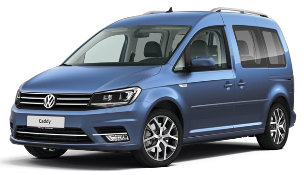 

Volkswagen Caddy 1.6 (110 л.с.) 5MT FWD, Синий `starlight`;металлик