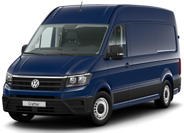 

Volkswagen Crafter 2.0 (140 л.с.) 6MT FWD, Синий металлик