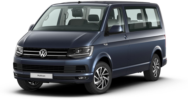 

Volkswagen Multivan 2.0 (204 л.с.) 7RT AWD, Синий металлик