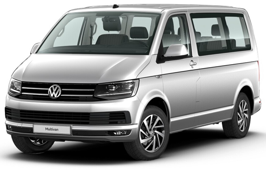

Volkswagen Multivan 2.0 (140 л.с.) 7RT FWD, Серебристый `reflex`;металлик