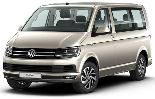 

Volkswagen Multivan 2.0 (140 л.с.) 7RT FWD, Бежевый `mojave`;металлик