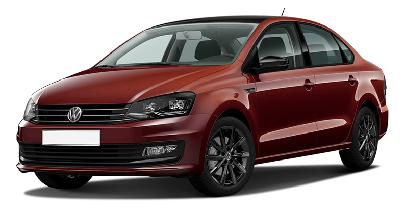 

Volkswagen Polo 1.4 (125 л.с.) 7RT FWD, Красный ruby;металлик / черный deep black;перламутр