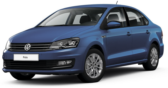 

Volkswagen Polo 1.6 (110 л.с.) 6AT FWD, Синий reef;металлик