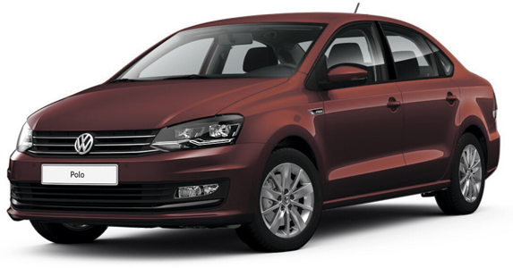 

Volkswagen Polo 1.6 (90 л.с.) 5MT FWD, Красный `ruby`;металлик