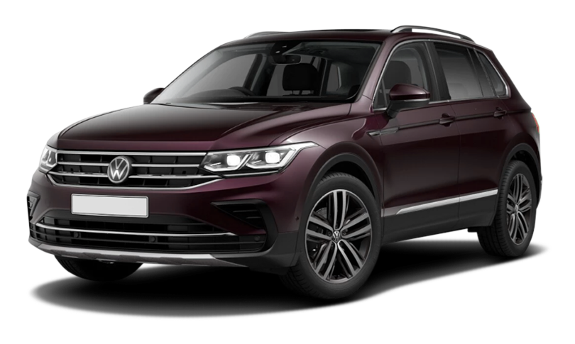 

Volkswagen Tiguan 1.4 (150 л.с.) 6RT AWD, Красный `ruby`;металлик